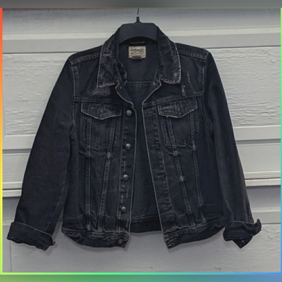 VTG. POLO R. LAUREN & CO. GRAY FLAG BACK JACKET - Picture 5 of 5